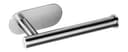 Ambrosya Toilettenpapierhalter Selbstklebend Edelstahl Silber Bild 2