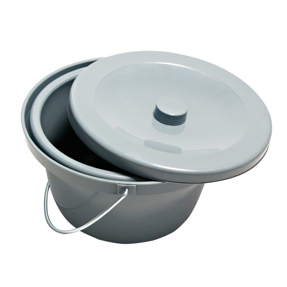 Drive Medical Toiletten-Stuhl Eimer mit Deckel