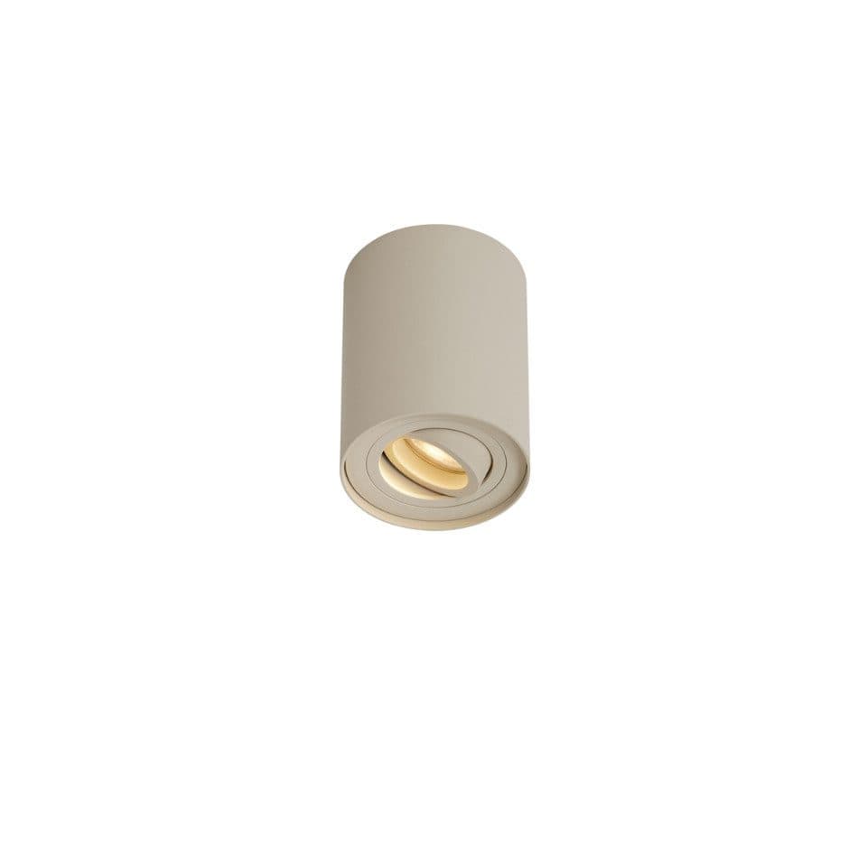 Qazqa LED Aufbaustrahler Rondoo Beige Modern Aluminium 1-flammig - Bild 2