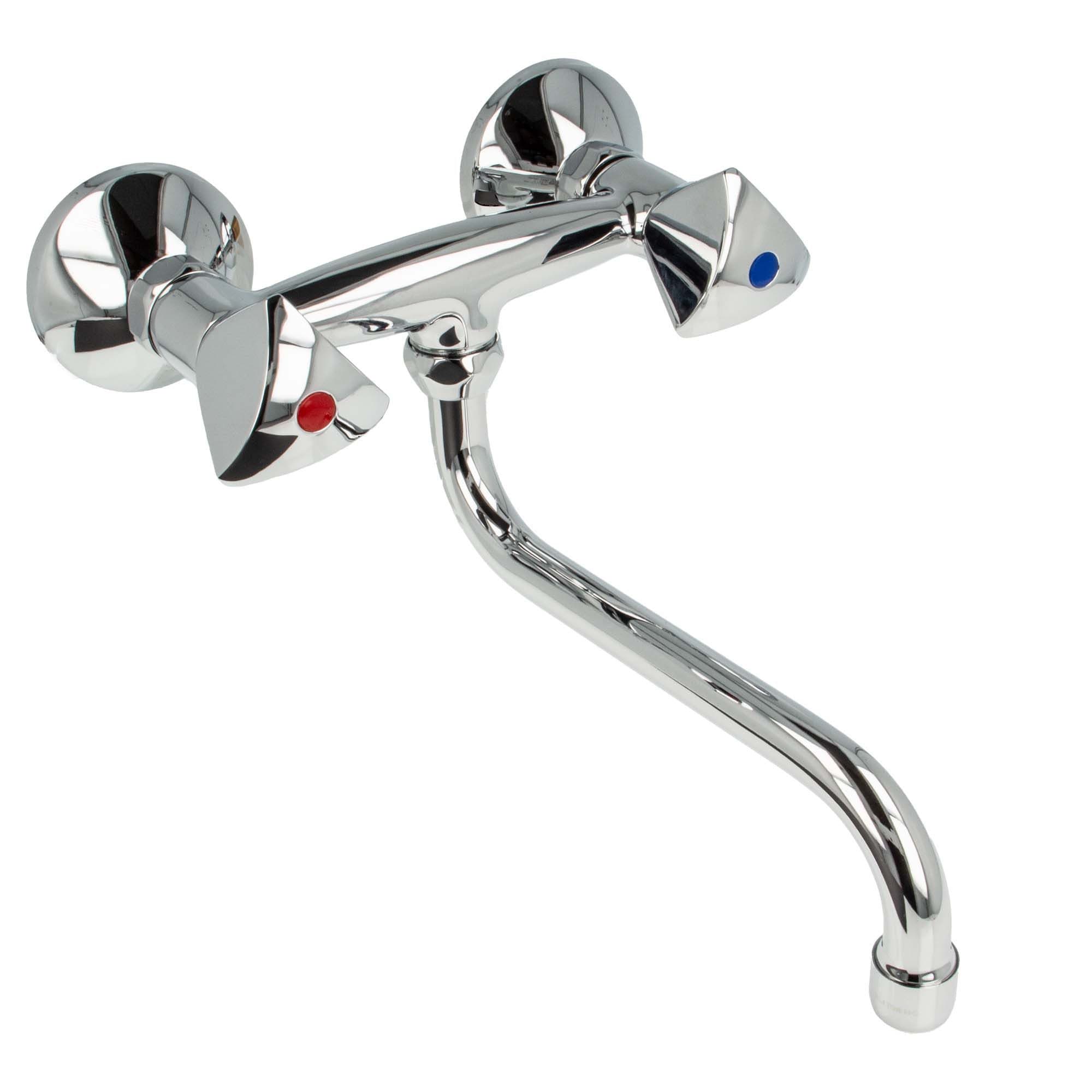 tecuro Küchenarmatur classic line - schwenkbarer S-Auslauf 200 mm - Bild 2
