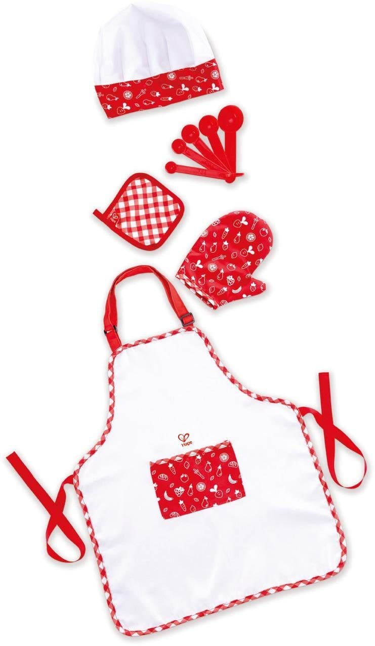 Hape Kochschürze Chefkoch-Set mit Zubehör Rot