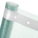 HaGa Gitterfolie 1,5m Breite UV-stabilisiert Transparent/Grün Bild 2