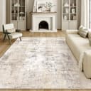 PURECOZY Teppich Beige Abstraktes Muster Bild 2
