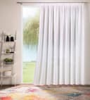 DecoHome24 Gardine Voile Weiß Kräuselband Maßgeschneidert Bild 2