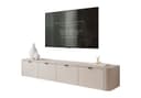 Lookway TV-Schrank CELESTE Hängeschrank mit LED-Beleuchtung Beige Bild 2