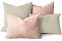 Amilian Kissenbezüge 4er Set Rosa Modern Bild 2