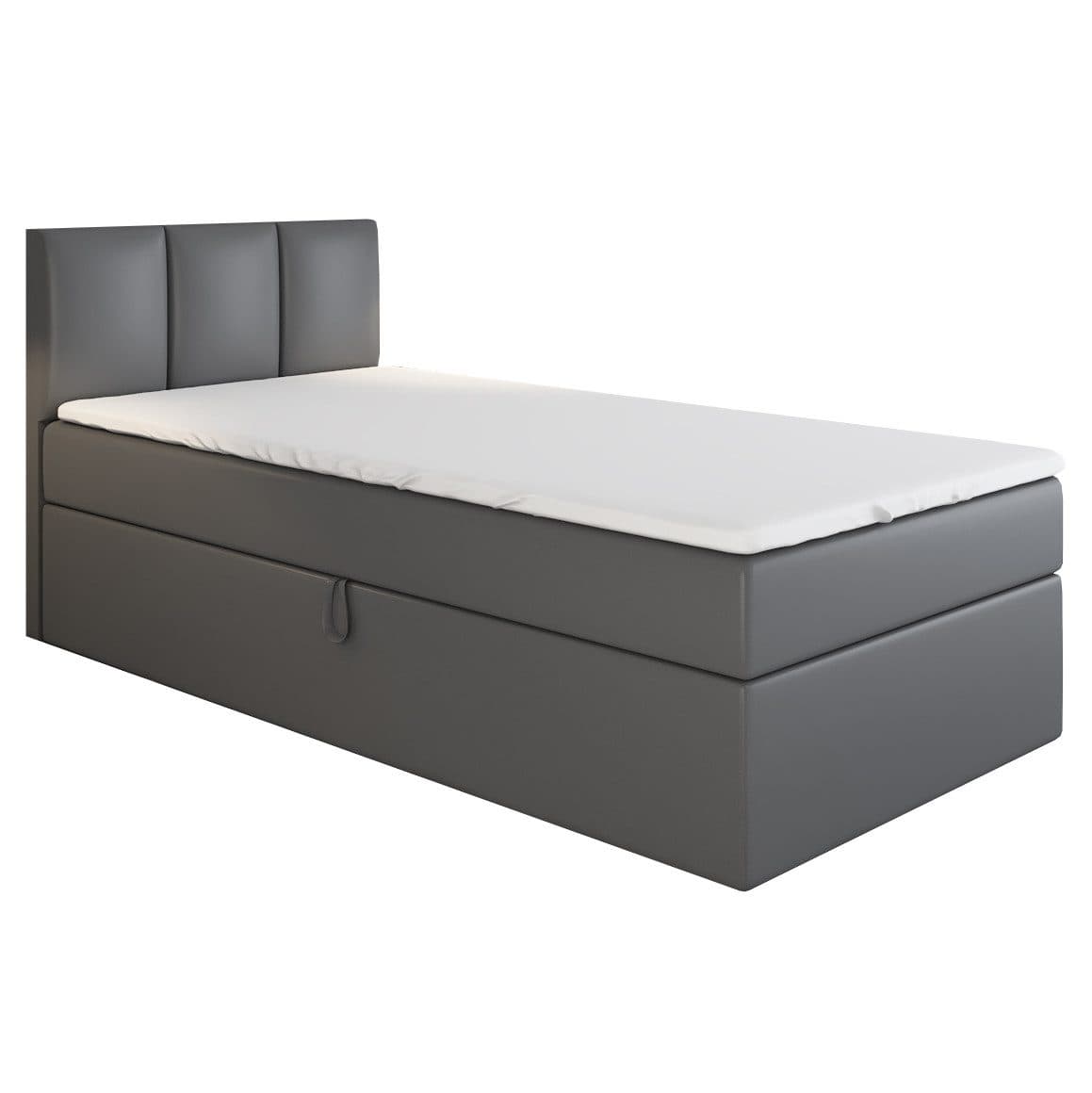 A&J MöbelLand Boxspringbett NASI mit Bettkasten und Topper - Bild 2