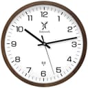 Holzwerk Funkwanduhr Loft Design Braun Beige Weiß 30cm Bild 2