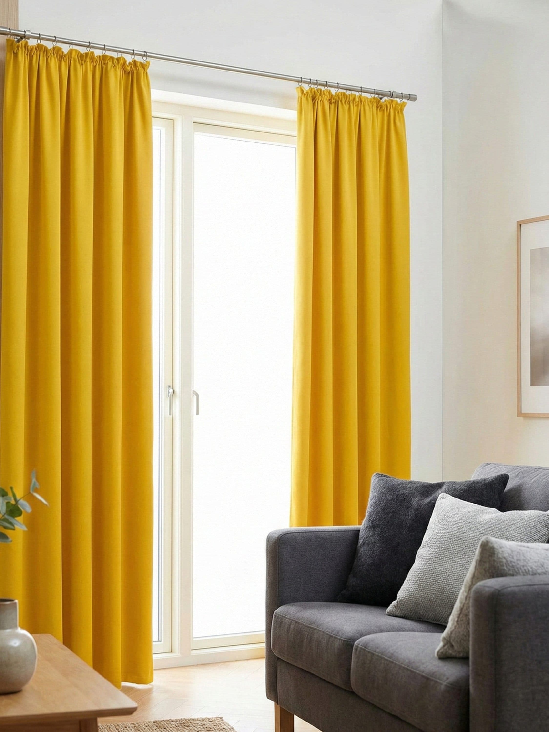 Vorhang WIRTH Dim Out Gelb Verdunkelnd Polyester - Bild 2
