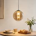 ZMH Pendelleuchte Esstisch 150cm Glaskugel LED Bild 2