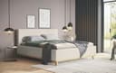 Polsterbett COTTA MILLI I mit Bettkasten beige 160x200 cm Bild 2