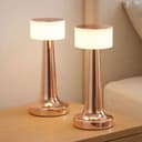 GLOBO LIGHTING LED Tischleuchte Kupfer Dimmbar 2er Set Bild 2