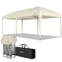 Zelsius Faltpavillon Beige 3x6m mit Tragetasche Bild 2