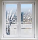 INDIGOS UG Fensterfolie Sichtschutz Sonnenschutz Kranich Schilf Satiniert Bild 2