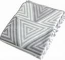 SEI Design Plaid Kuscheldecke Grau Nordic Elegance 150x200 cm Bild 2