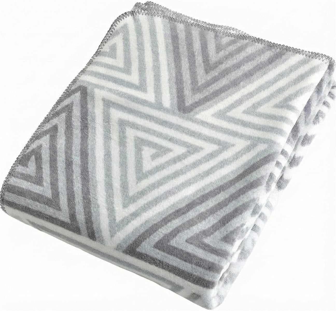 SEI Design Plaid Kuscheldecke Grau Nordic Elegance 150x200 cm - Bild 2