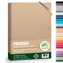 leevitex® Spannbettlaken Premium Elasthan, Gummizug rundum, blickdicht, Anti-Pilling, 97% Baumwolle, 3% Elasthan, 40 cm Steg Bild 2
