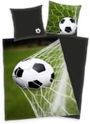 Herding Young Collection Wendebettwäsche Fußball Grün 100% Baumwolle Bild 2