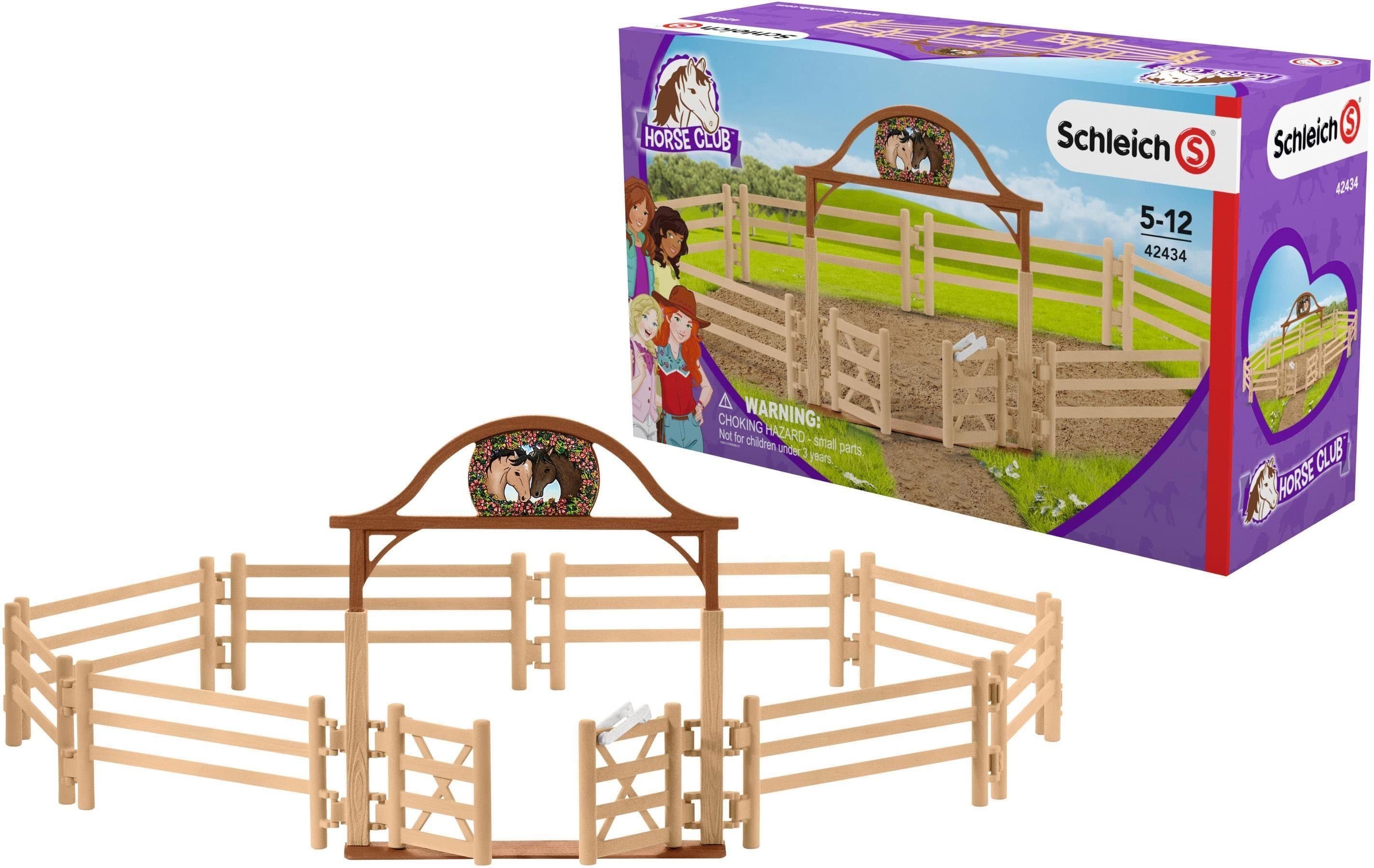 Schleich® Spielwelt HORSE CLUB Pferdekoppel mit Eingangstor 42434 - Bild 2