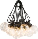 GLOBO LIGHTING LED-Lichterkette ALMAGA Schwarz 10 Leuchtmittel 2700K Bild 2