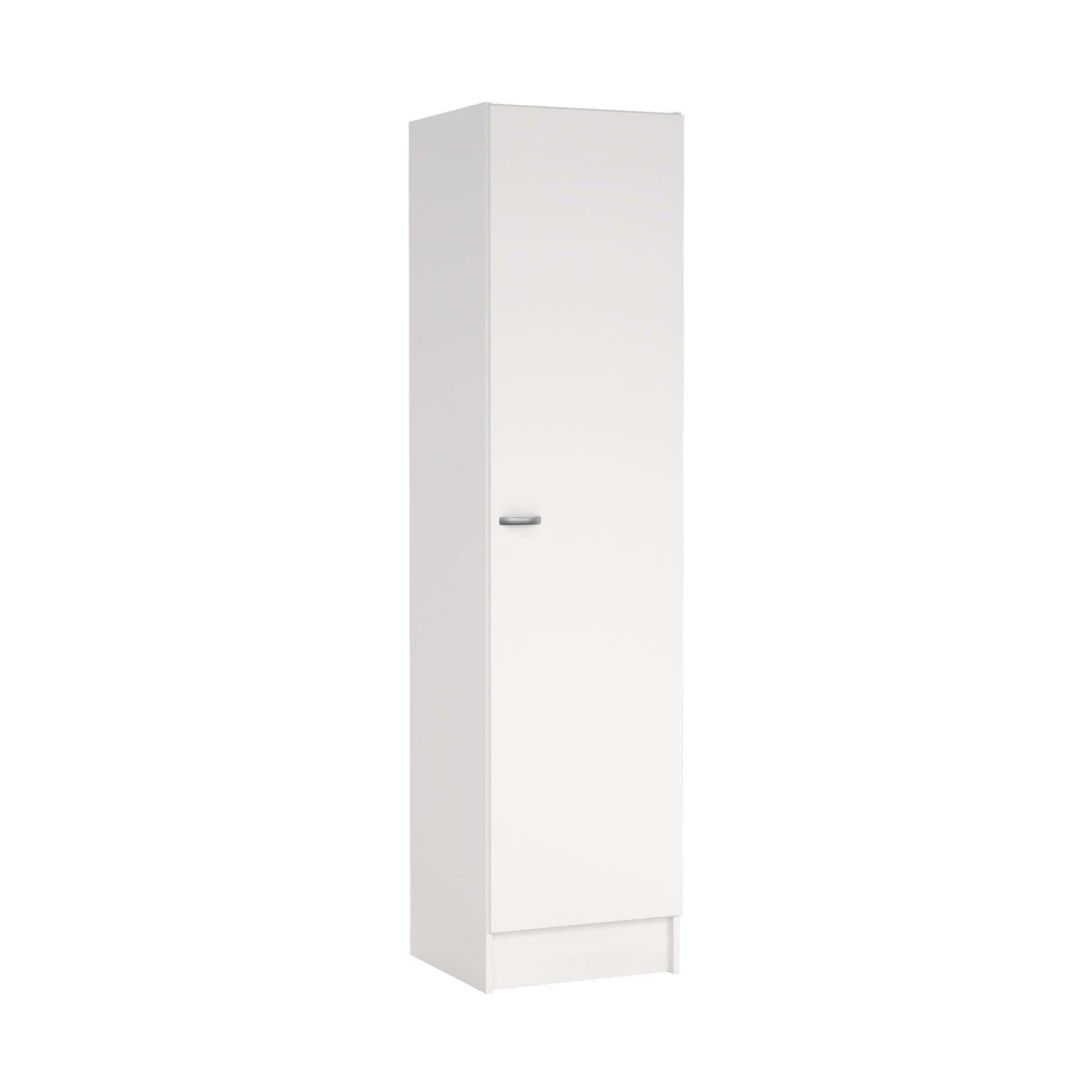 INOSIGN Focus Kleiderschrank Weiß mit 4 Böden und Kleiderstange - Bild 2