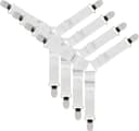 Matratzenauflage Bettlakenspanner 4er-Pack Uni Bild 2