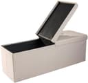 Zedelmaier Sitzbank 114cm Beige Faltbar Stauraum Bild 2