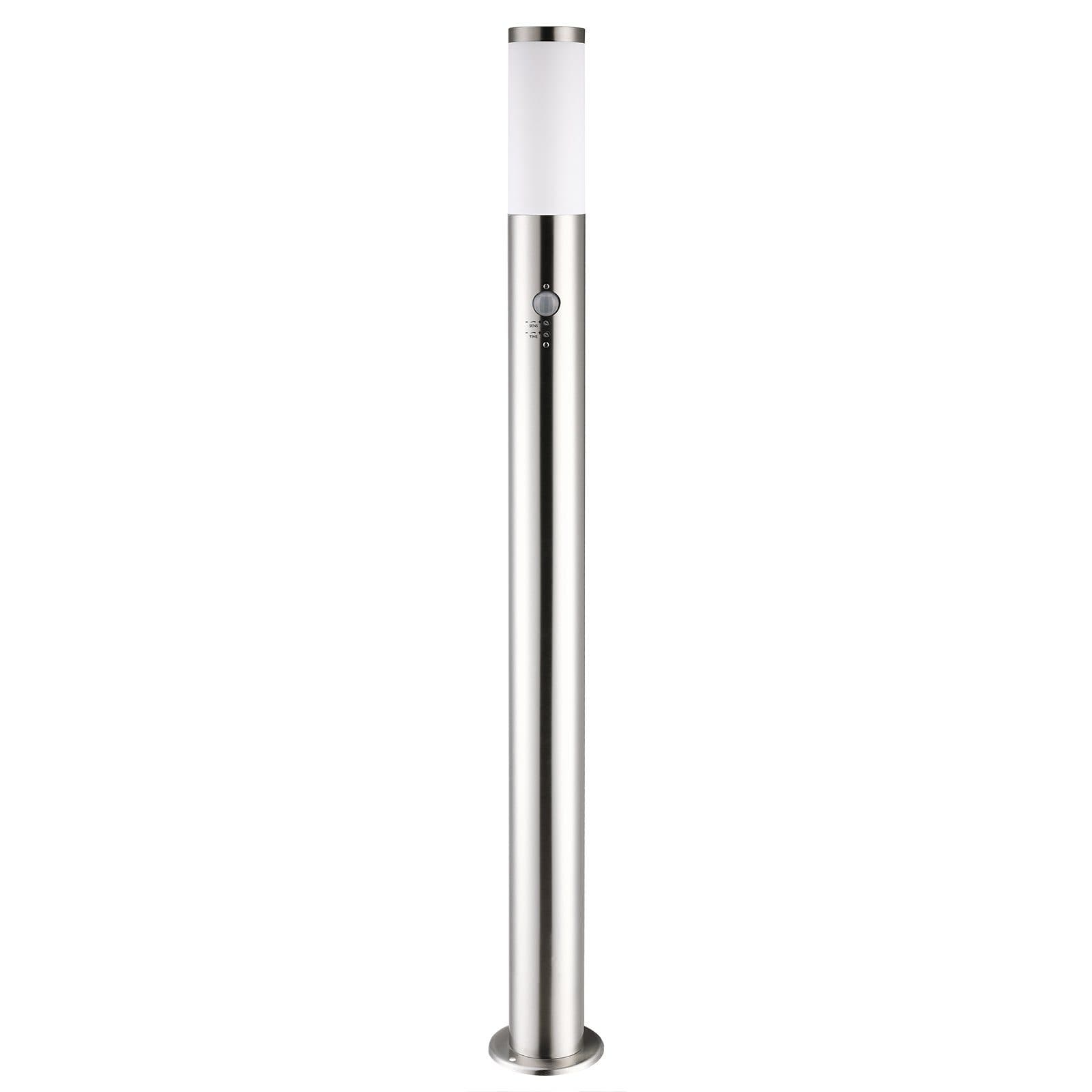 monzana Gartenleuchte Edelstahl mit Bewegungsmelder Silber IP44 - Bild 2