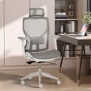 Vinsetto Schreibtischstuhl Bürostuhl Ergonomisch Geformt High-End Gaslift Bild 2