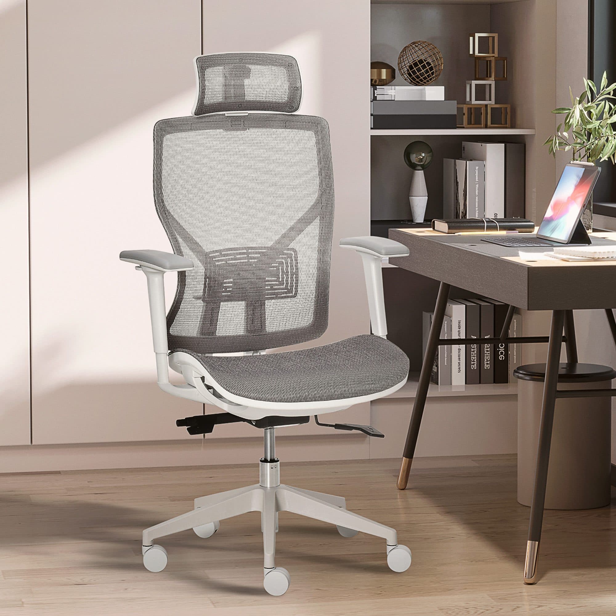 Vinsetto Schreibtischstuhl Bürostuhl Ergonomisch Geformt High-End Gaslift - Bild 2