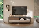 INOSIGN Lowboard Everest Breite 206 cm, TV-Board mit 2 Türen u. 1 Schubkasten, Soft/Self Closing, Korpus 22 mm Bild 2
