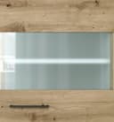 Flex-Well Glashängeschrank Cara mit Milchglas-Tür und Holzoptik Bild 2