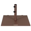 COSTWAY Schirmständer 60cm quadratisch mit Rädern & Griff Bild 2