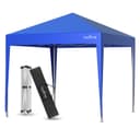 LOEFME Faltpavillon 2,5x2,5m Blau Pop-Up mit Höhenverstellung Bild 2