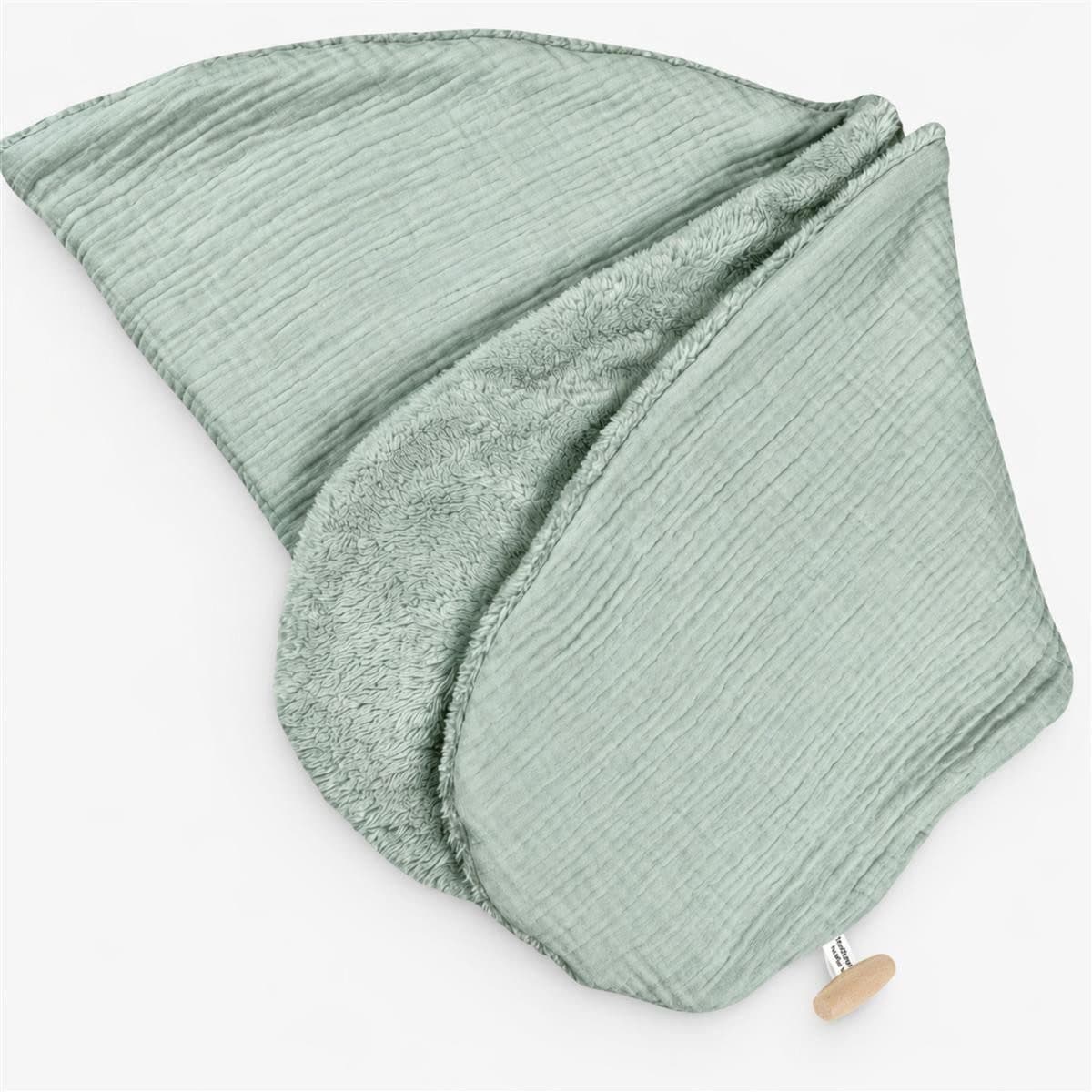 SEI Design Stillkissenbezug Musselin Teddyplüsch Mint - Bild 2