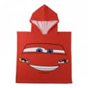 Disney Cars Kinder Badeponcho Rot 55x77 cm Polyester Bild 2
