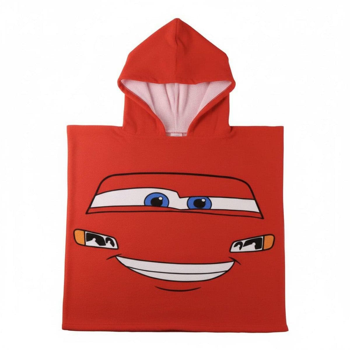Disney Cars Kinder Badeponcho Rot 55x77 cm Polyester - Bild 2