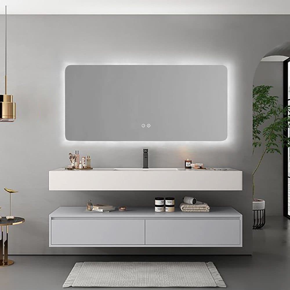 Muxing Badmöbel-Set mit LED-Spiegel & Unterschrank - Bild 2