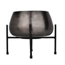EGLO Living Übertopf Sakata Metall Nickel-Antik Schwarz Bild 2