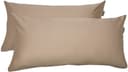 SCHIESSER Ella Premium Kissenhülle Baumwollsatin Cappuccino Bild 2