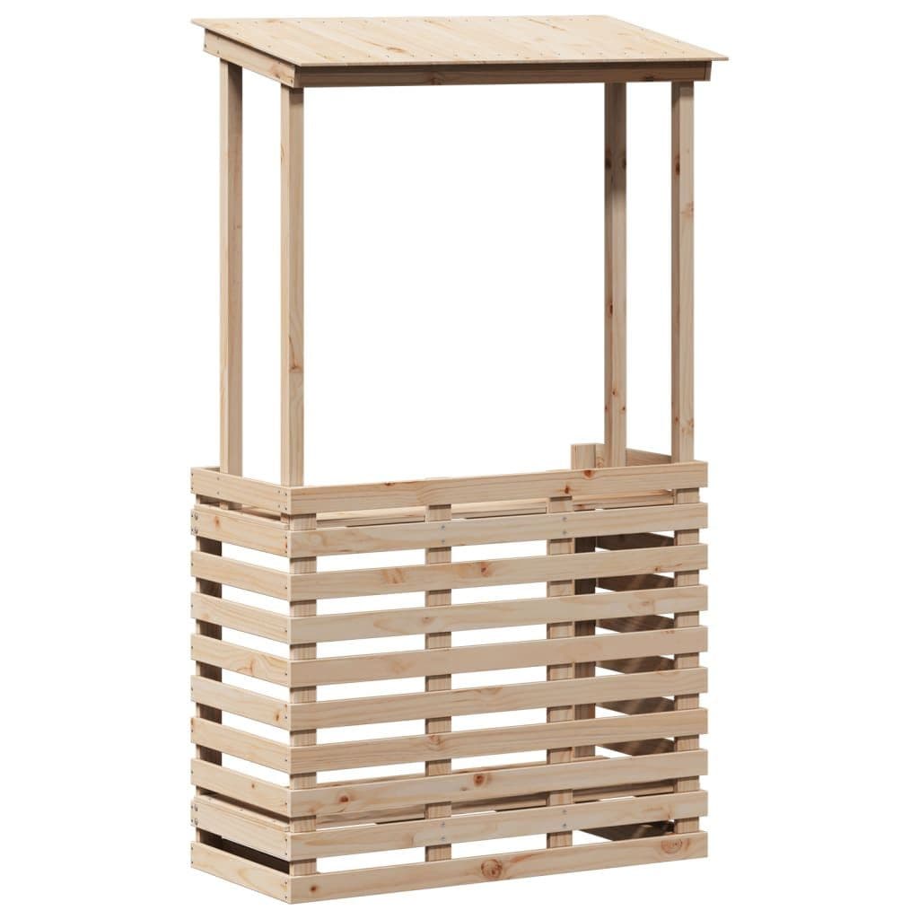 vidaXL Gartenbar mit Dach Massivholz Kiefer Outdoor - Bild 2