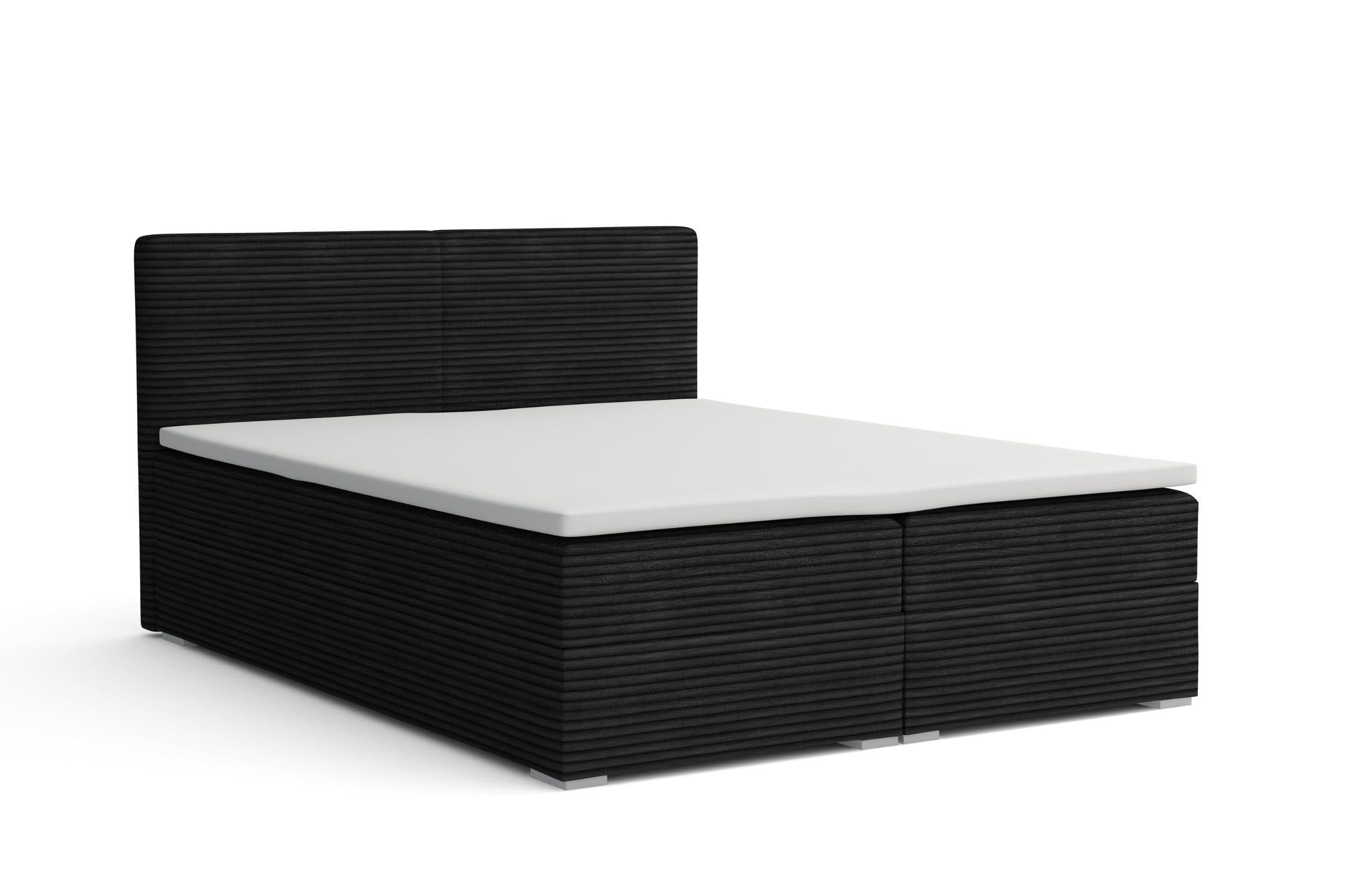 Deine Möbel 24 Boxspringbett LON III mit Bettkasten und Topper - Bild 2