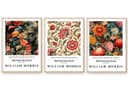 homestyle-accessoires William Morris 3er Set Poster Print Ohne Rahmen Bild 2