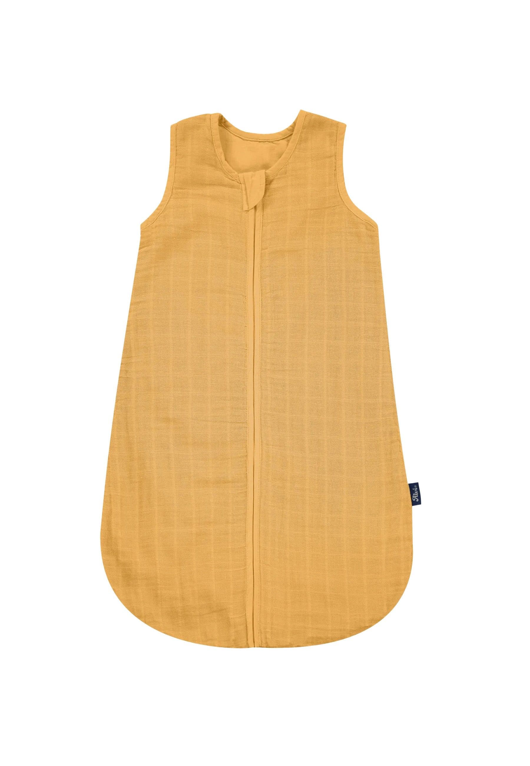 Alvi® Babyschlafsack Mull-Baumwolle Gelb TOG 0.5 - Bild 2