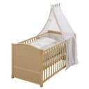 roba® Babybett Komplettset Umbaubar Inkl. Matratze Himmel Bild 2