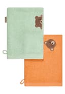 Sterntaler® Waschhandschuh 2er-Pack Bär Bo Frottee Bild 2