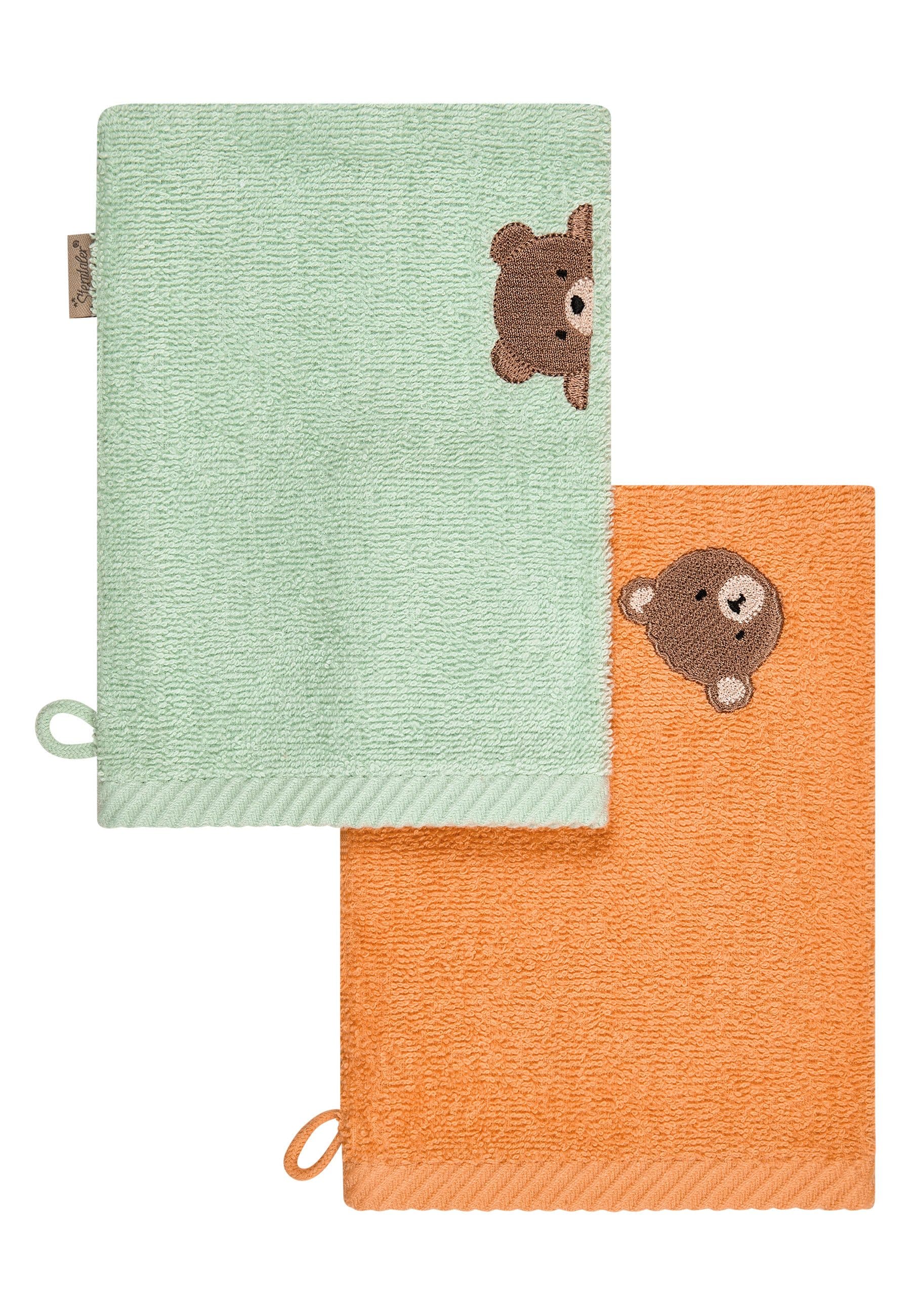 Sterntaler® Waschhandschuh 2er-Pack Bär Bo Frottee - Bild 2