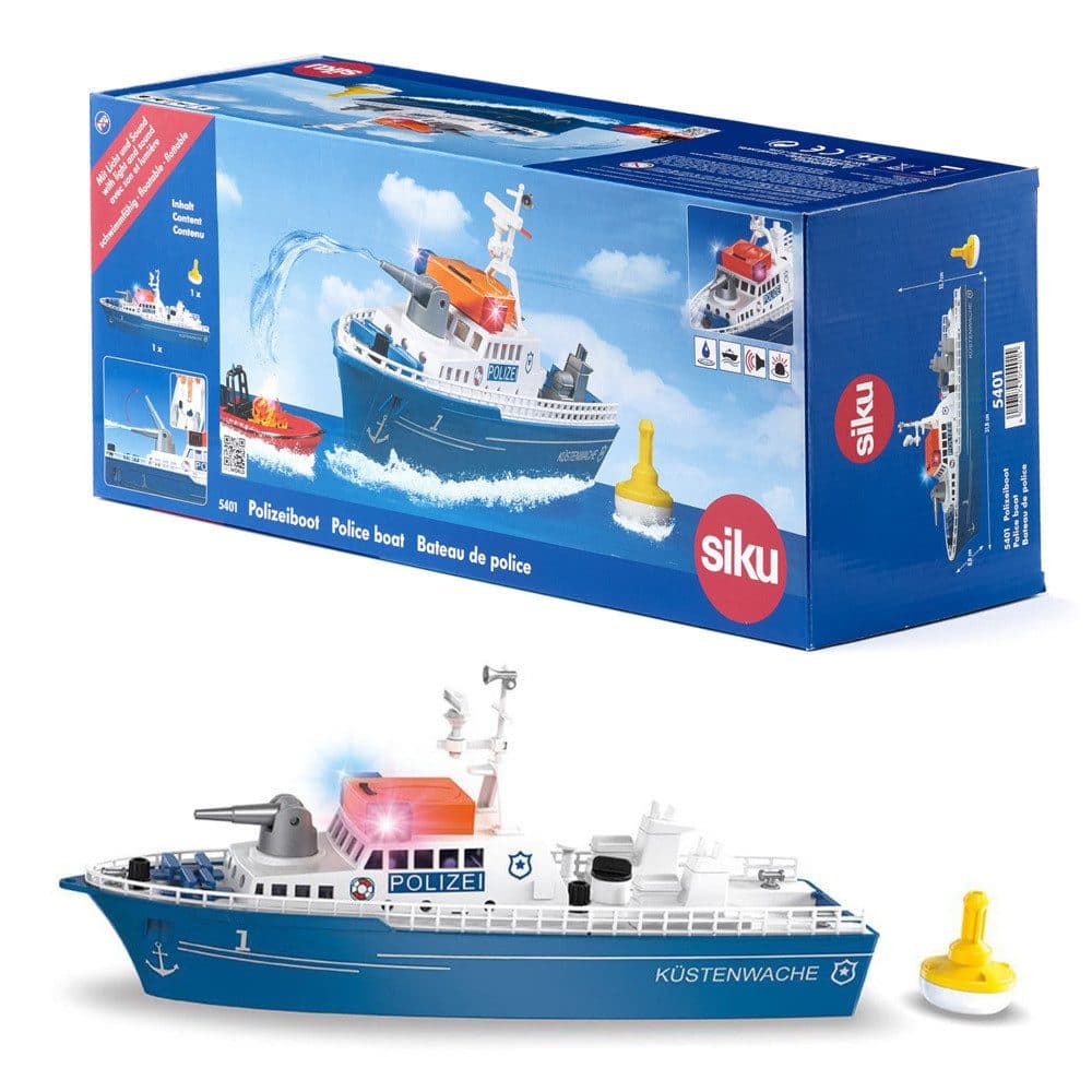 SIEPER Modellboot siku Polizeiboot mit LED & Wasserkanone - Bild 2