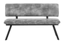 B&D home Essbank JUNA gepolstert Metallgestell 140 oder 160cm Bild 2