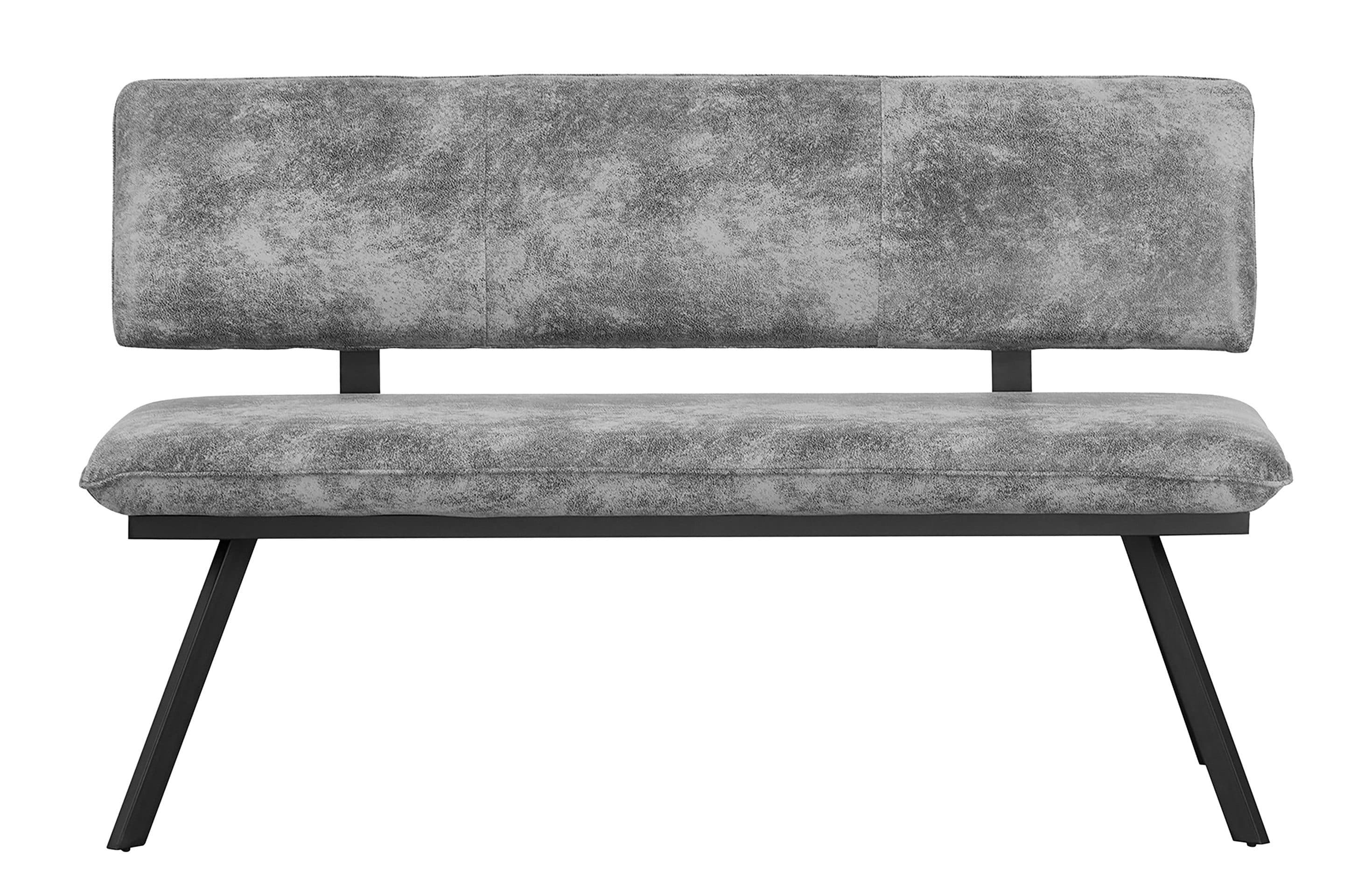 B&D home Essbank JUNA gepolstert Metallgestell 140 oder 160cm - Bild 2